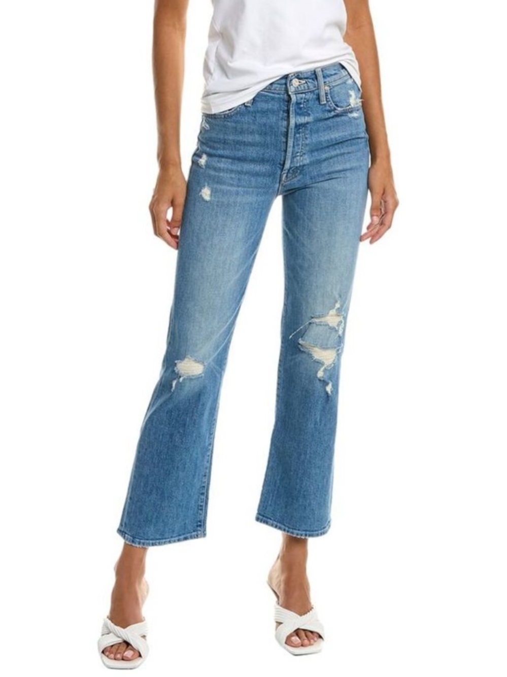 MOTHER The Rambler Ankle Jeans in Holy Melancholy Size 32